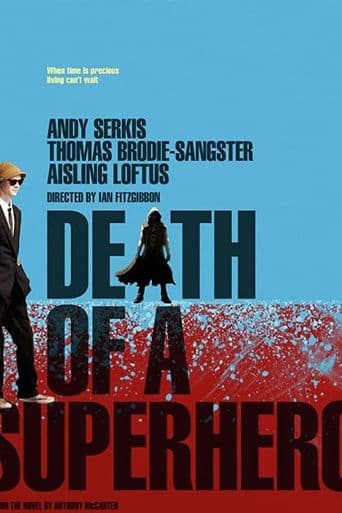 Death of a Superhero poster art