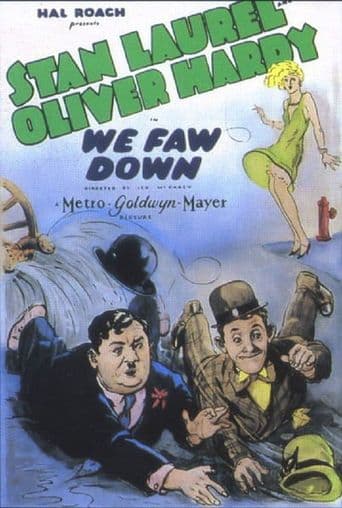 We Faw Down poster art