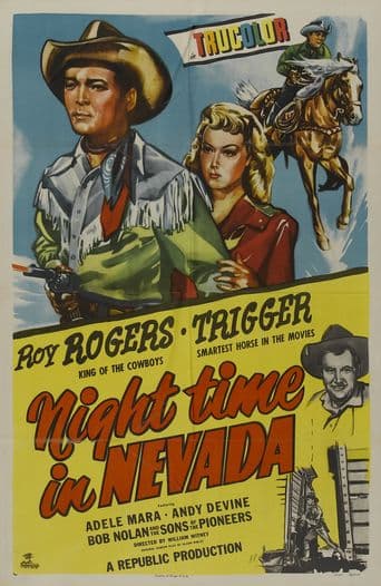 Night Time in Nevada poster art