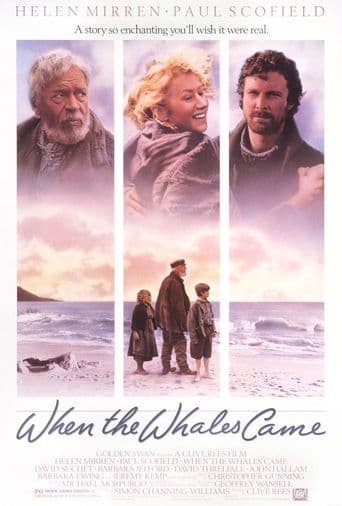 When the Whales Came poster art