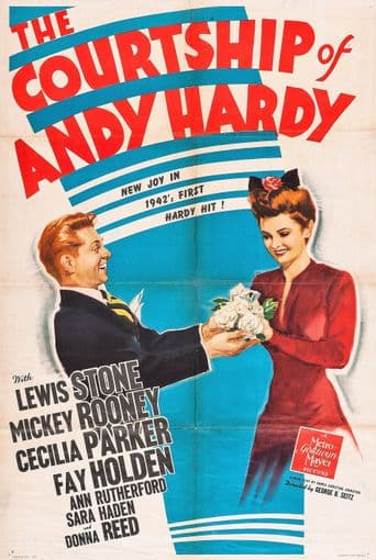 The Courtship of Andy Hardy poster art