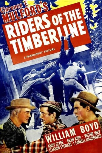 Riders of the Timberline poster art