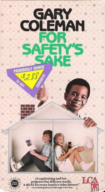 Gary Coleman: For Safety's Sake poster art