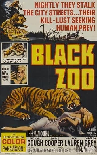 Black Zoo poster art