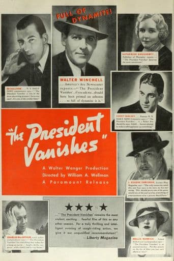 The President Vanishes poster art