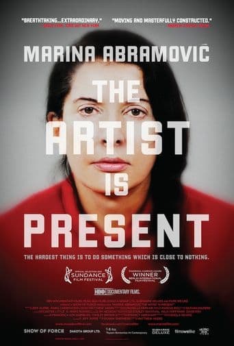 Marina Abramovic: The Artist Is Present poster art