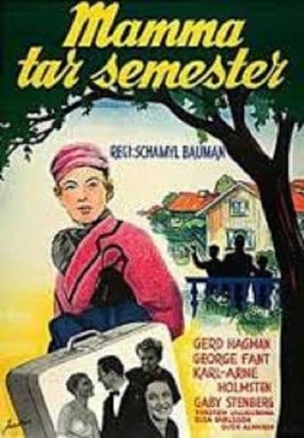 Mamma tar semester poster art