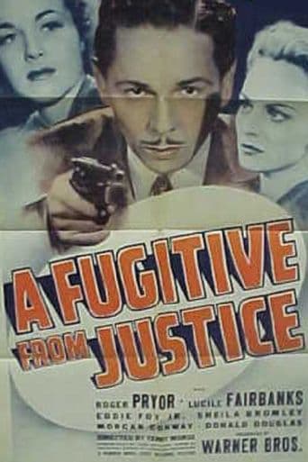 A Fugitive From Justice poster art