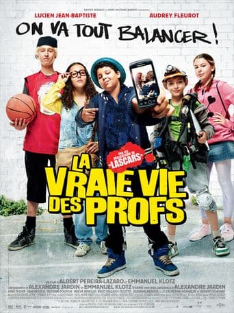 La vraie vie des profs poster art