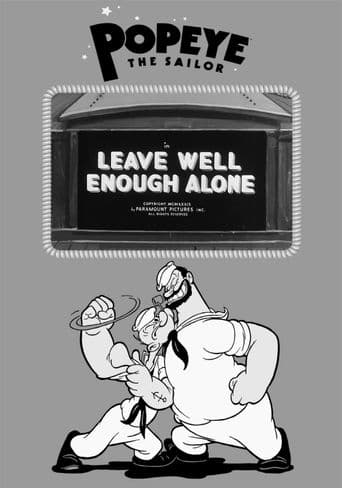 Leave Well Enough Alone poster art