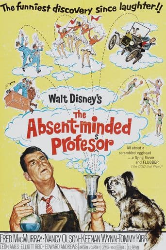 The Absent Minded Professor poster art