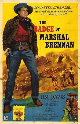 The Badge of Marshal Brennan poster art