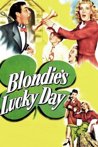 Blondie's Lucky Day poster art