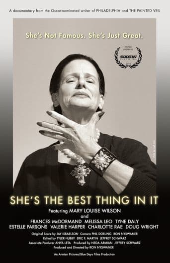 She's the Best Thing In It poster art