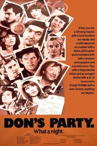 Don's Party poster art