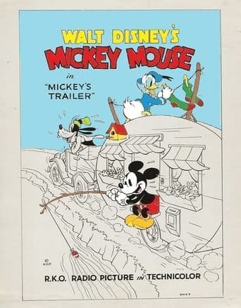 Mickey's Trailer poster art
