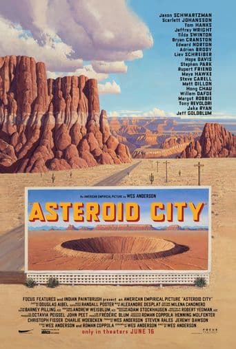 Asteroid City poster art