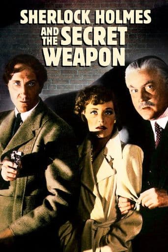 Sherlock Holmes and the Secret Weapon poster art