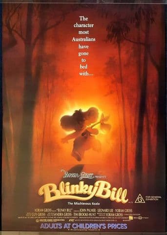 Blinky Bill, the Mischievous Koala poster art