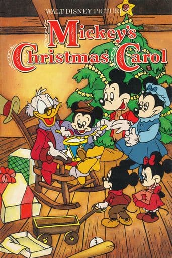 Mickey's Christmas Carol poster art