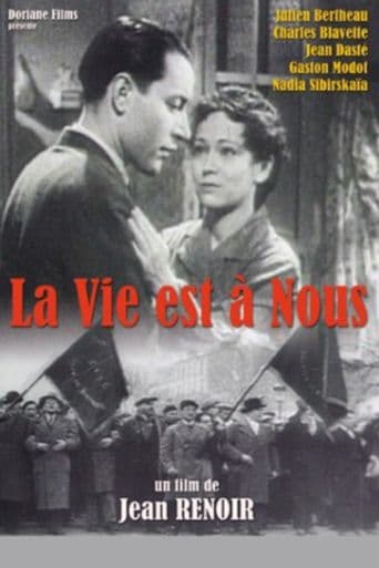 La vie est à nous poster art