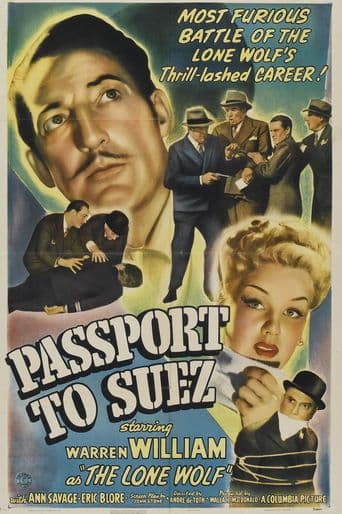 Passport to Suez poster art