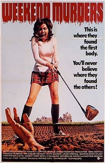 The Weekend Murders poster art