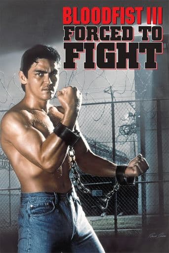 Bloodfist III: Forced to Fight poster art