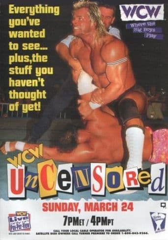 WCW Uncensored 1996 poster art