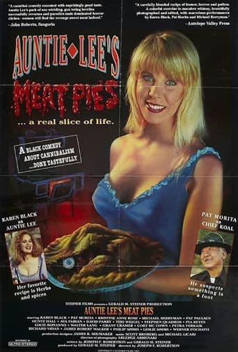 Auntie Lee's Meat Pies poster art