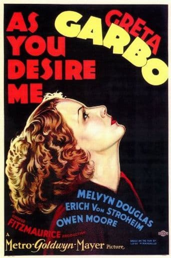 As You Desire Me poster art