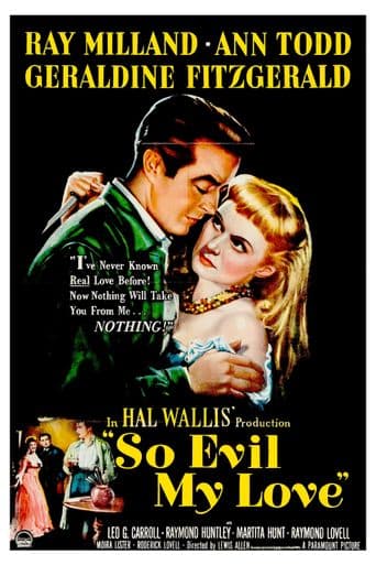 So Evil My Love poster art