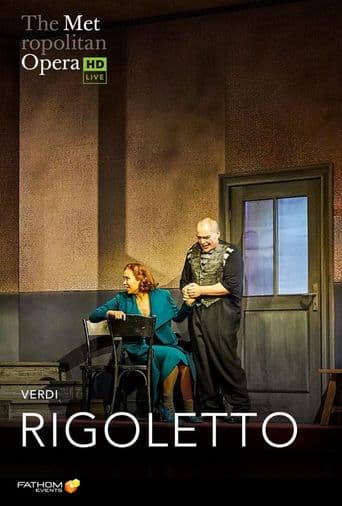 The Metropolitan Opera: Rigoletto poster art