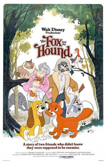 The Fox and the Hound poster art