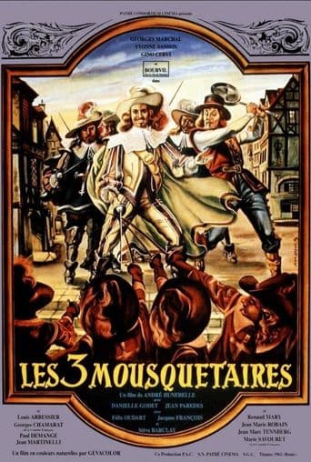 The Three Musketeers poster art