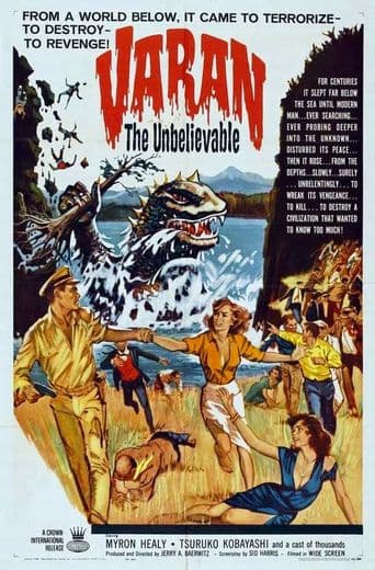 Varan the Unbelievable poster art