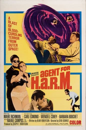 Agent for H.A.R.M. poster art