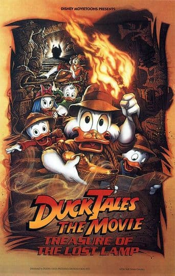 DuckTales, the Movie: Treasure of the Lost Lamp poster art