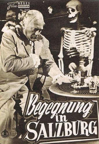 Begegnung in Salzburg poster art