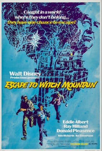 Escape to Witch Mountain poster art