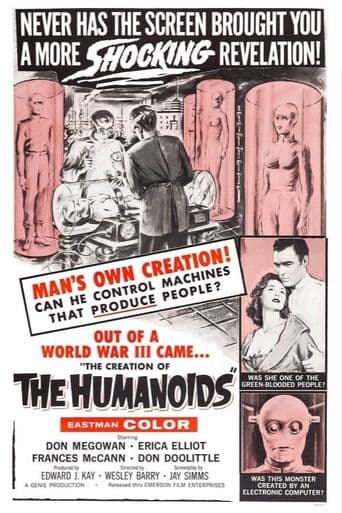 The Creation of the Humanoids poster art