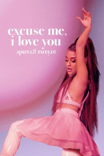 ariana grande: excuse me, i love you poster art