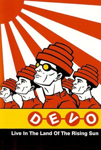 Devo Live in the Land of the Rising Sun poster art