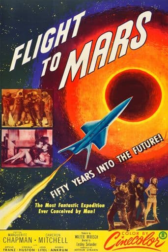 Flight to Mars poster art