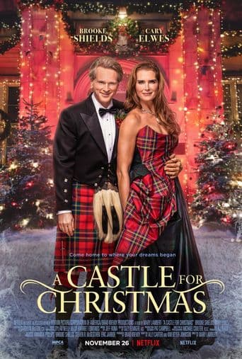 A Castle for Christmas poster art