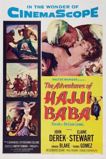 The Adventures of Hajji Baba poster art