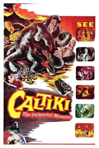 Caltiki, the Immortal Monster poster art