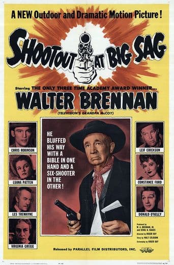 Shoot Out at Big Sag poster art