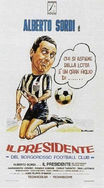 Il presidente del Borgorosso Football Club poster art