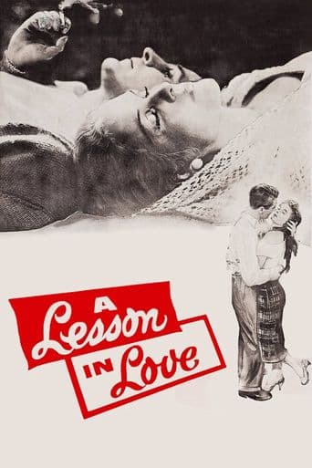 A Lesson in Love poster art